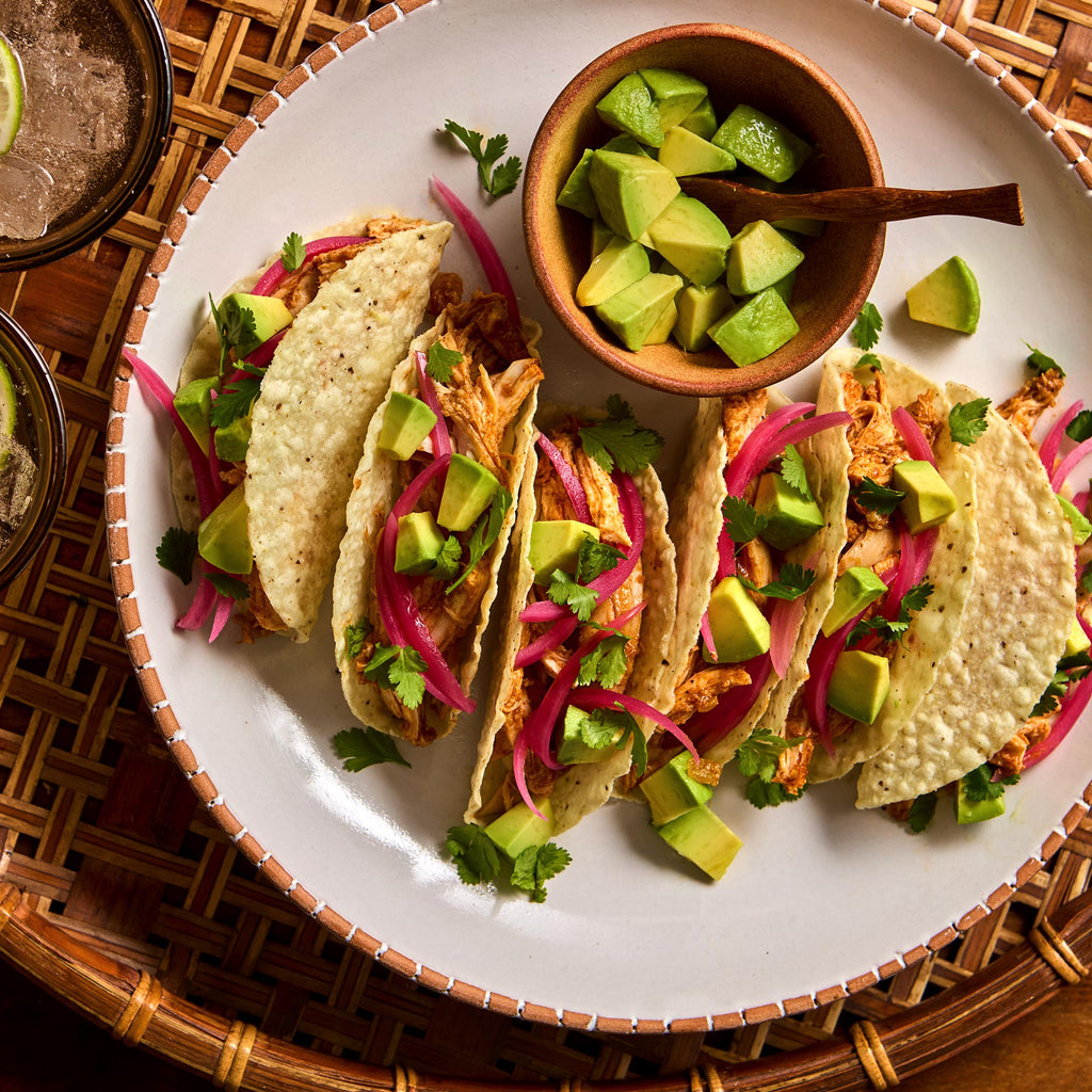 Tortillas de maíz blanco para tacos