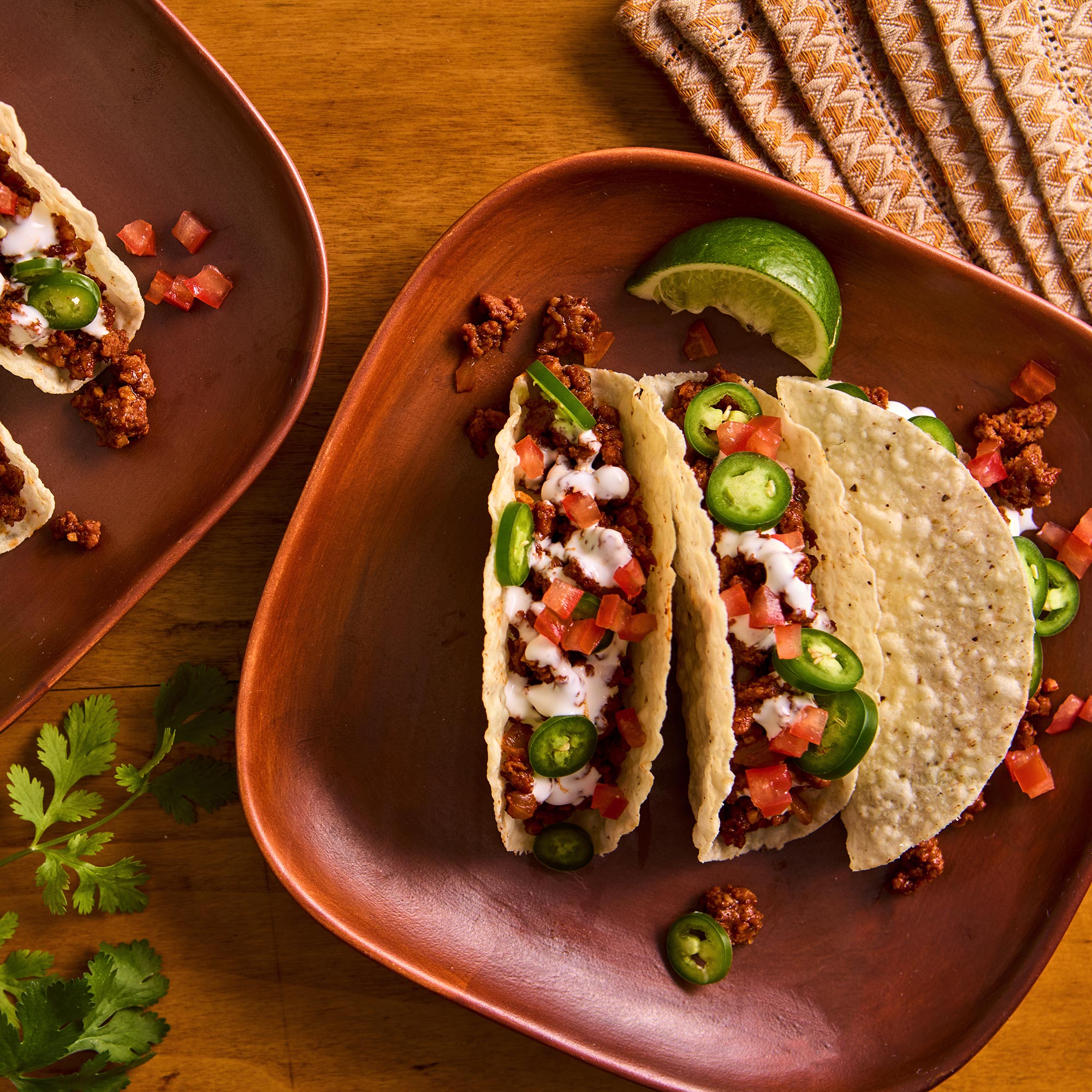 Tortillas de maíz blanco para tacos