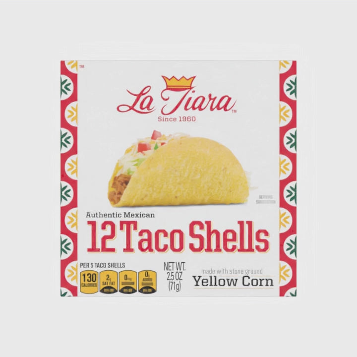 Tortillas de maíz amarillo para tacos